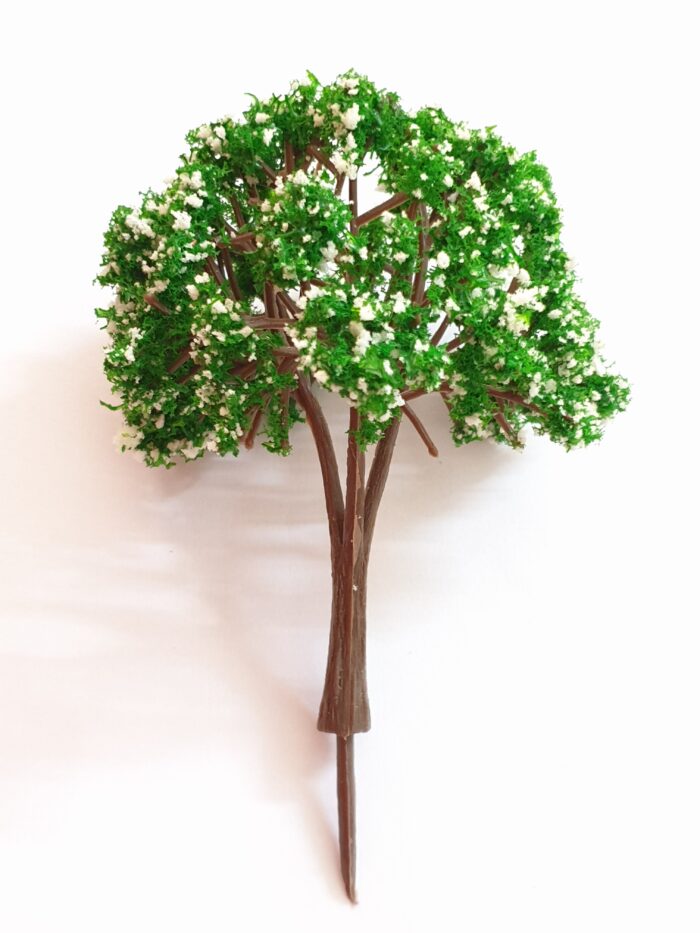 Plastic Trees 10cm White (10 Pcs Per Pack) ~ SWA100W – kaushalyagroup