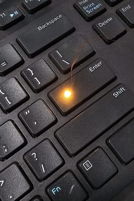 Warm White LEDs With Resistance (10 Pcs Per Pack) ~ WW1206